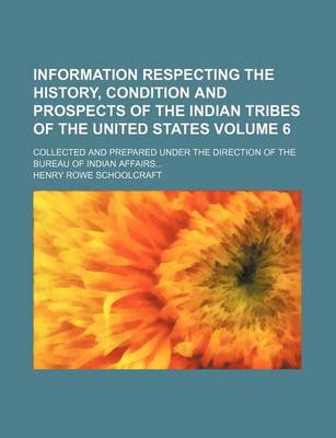 Book cover for Information Respecting the History, Condition and Prospects of the Indian Tribes of the United States; Collected and Prepared Under the Direction of the Bureau of Indian Affairs Volume 6