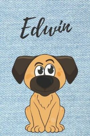 Cover of personalisiertes Notizbuch Hunde / Malbuch / Tagebuch / Journal / DIN A5 / Geschenk Edwin