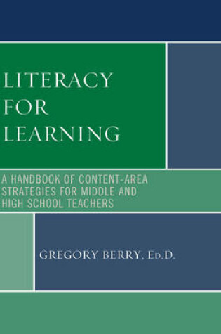 Cover of Literacy for Learning