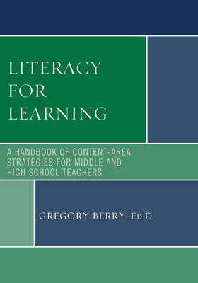 Book cover for Literacy for Learning