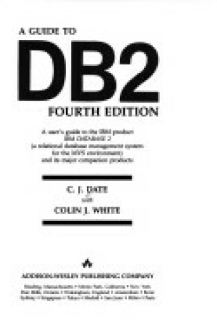 Cover of A Guide to Db2