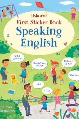 Cover of First Sticker Book Speaking English