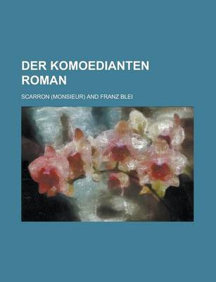 Book cover for Der Komoedianten Roman