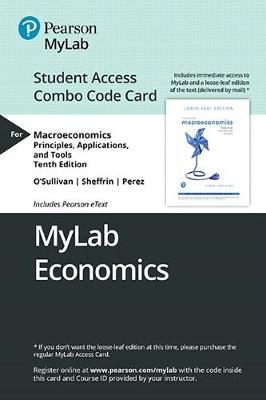 Book cover for Mylab Economics with Pearson Etext -- Combo Access Card -- For Macroeconomics