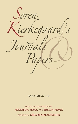 Book cover for Soren Kierkegaard's Journals and Papers, Volume 3