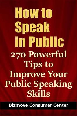 Book cover for How to Speak in Public