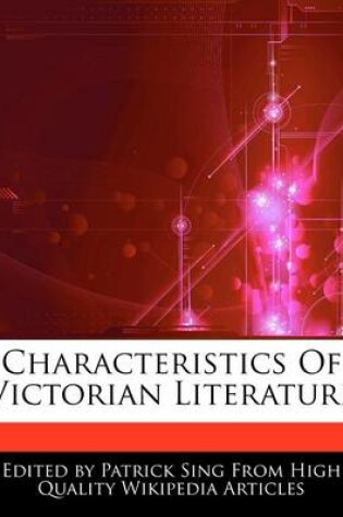 Cover of Characteristics of Victorian Literature