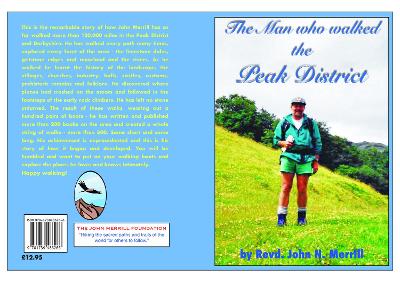 Book cover for THE MAN WHO WALKED THE PEAK DISTRICT