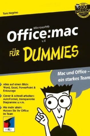 Cover of Office:Mac V.X Fur Dummies