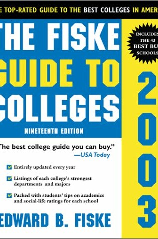 Cover of The Fiske Guide to Colleges 2003