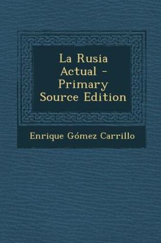 Cover of La Rusia Actual