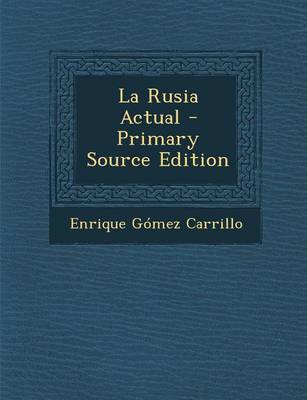 Book cover for La Rusia Actual