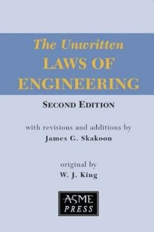 Cover of The Unwritten Laws of Engineering