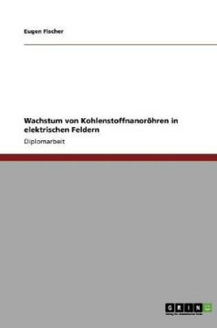 Cover of Wachstum von Kohlenstoffnanoroehren in elektrischen Feldern