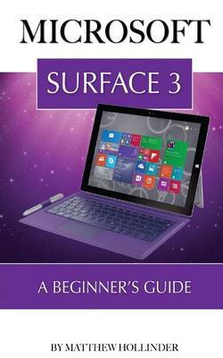 Book cover for Microsoft Surface 3