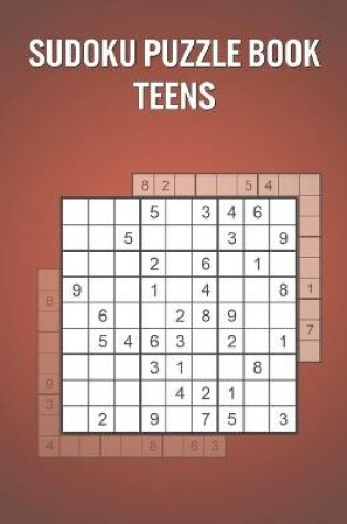 Cover of Sudoku Puzzle Book Teens