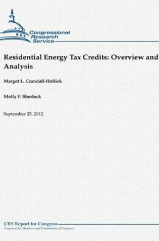 Cover of Residential Energy Tax Credits