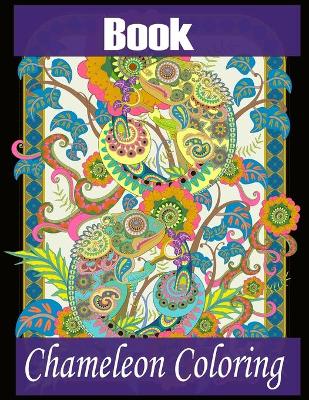 Book cover for Book Chameleon Coloring