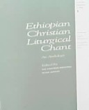 Cover of Ethiopian Christian Liturgical Chant