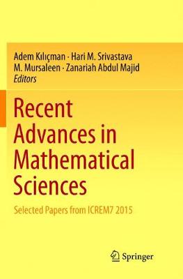 Cover of Recent Advances in Mathematical Sciences