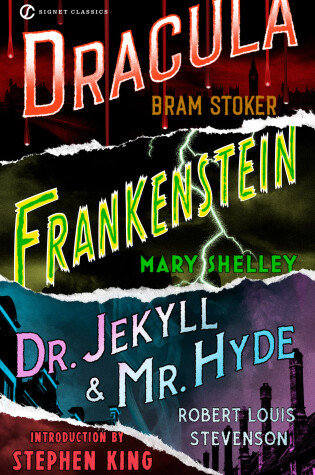 Cover of Frankenstein, Dracula, Dr. Jekyll and Mr. Hyde
