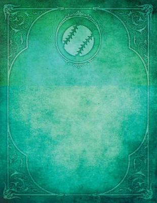 Cover of Monogram Baseball Blank Sketchbook