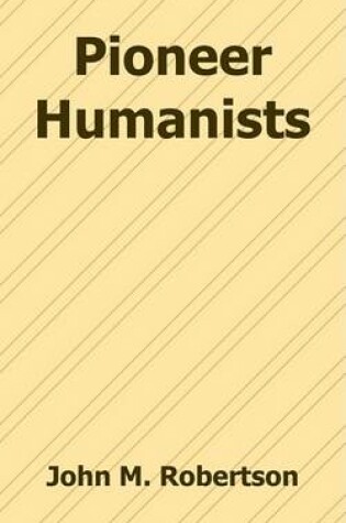 Cover of Pioneer Humanists