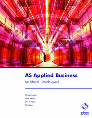 Book cover for AS Applied Business for Edexcel - Double Award