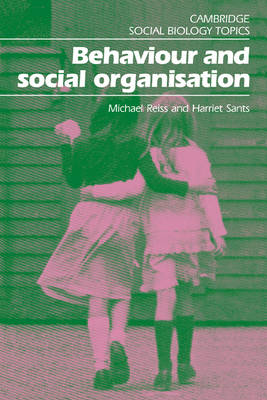 Book cover for Behaviour and Social Organisation