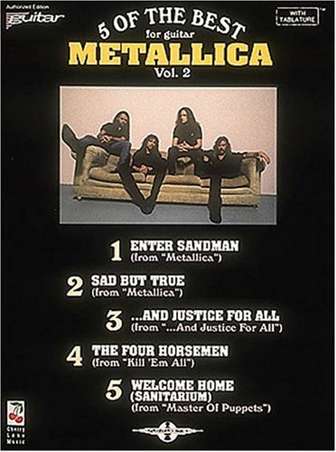 Book cover for Metallica - 5 of the Best/Vol. 2*