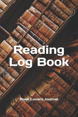 Book cover for Reading Log Book