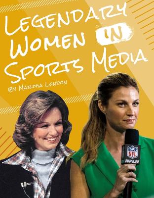 Book cover for Legendary Women in Sports Media