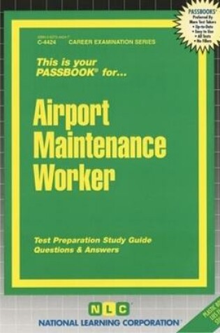 Cover of Airport Maintenance Worker