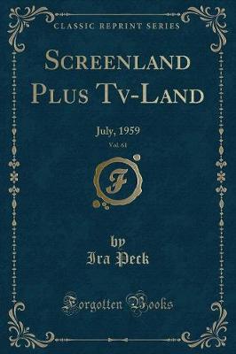 Book cover for Screenland Plus Tv-Land, Vol. 61