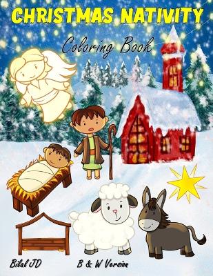 Cover of Christmas Nativity Coloring Book