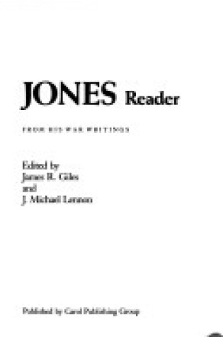 Cover of The James Jones Reader