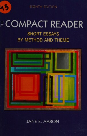 Book cover for Compact Reader, 8th Edition & Easy Writer, 3rd Edition