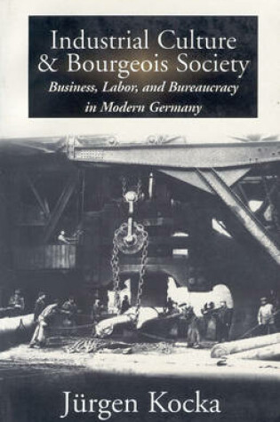 Cover of Industrial Culture and Bourgeois Society in Modern Germany