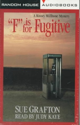 Book cover for F is for Fugitive Cassette X2 #