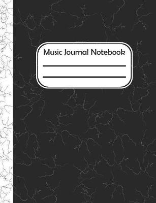 Book cover for Music Journal Notebook