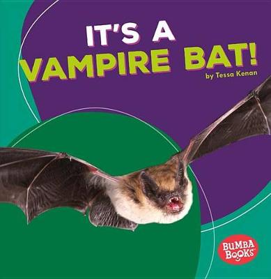 Book cover for Its a Vampire Bat