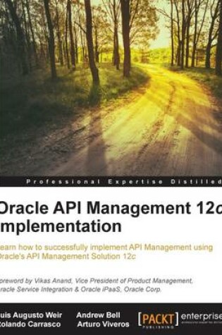 Cover of Oracle API Management 12c Implementation
