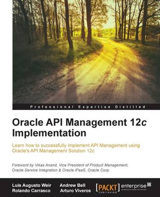 Book cover for Oracle API Management 12c Implementation