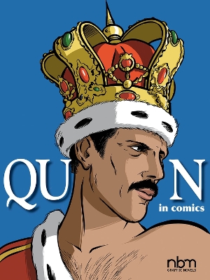 Book cover for Queen in Comics!