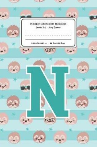 Cover of Primary Composition Notebook Grades K-2 Story Journal N