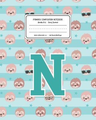 Book cover for Primary Composition Notebook Grades K-2 Story Journal N