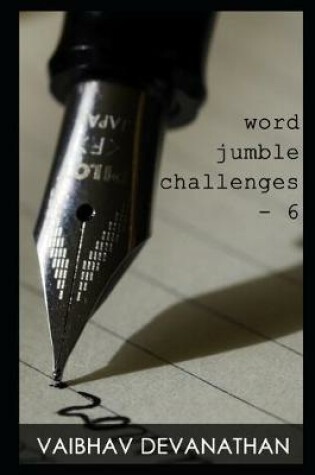 Cover of Word Jumble Challenges - 6