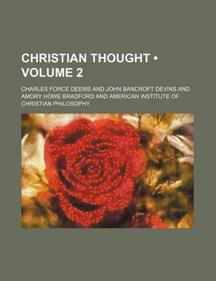 Book cover for Christian Thought (Volume 2)