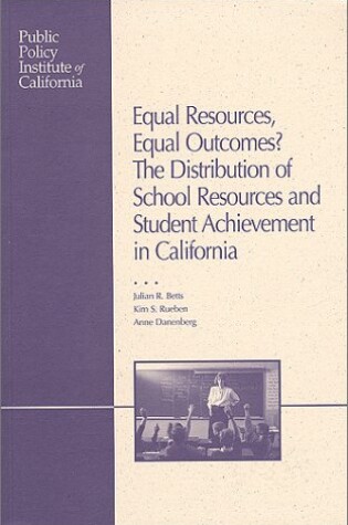 Cover of Equal Resources, Equal Outcomes?