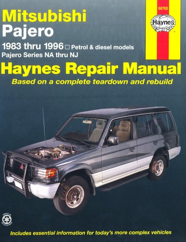 Cover of Mitsubishi Pajero Australian Automotive Repair Manual